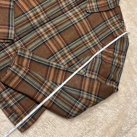 HARRIS/WALLACE Harris Wallace Plaid Zip Up Jacket - Picture 12 of 12